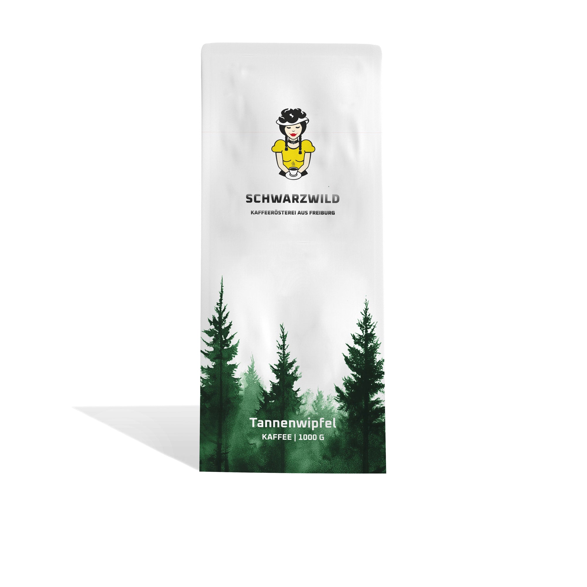 Tannenwipfel Kaffee-Blend Schwarzwild Kaffeeroesterei Freiburg 1000g