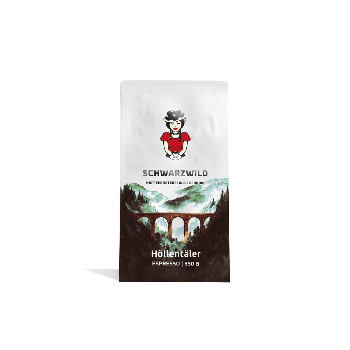 Espresso Hoellentaeler Schwarzwild Kaffeeroesterei 350g