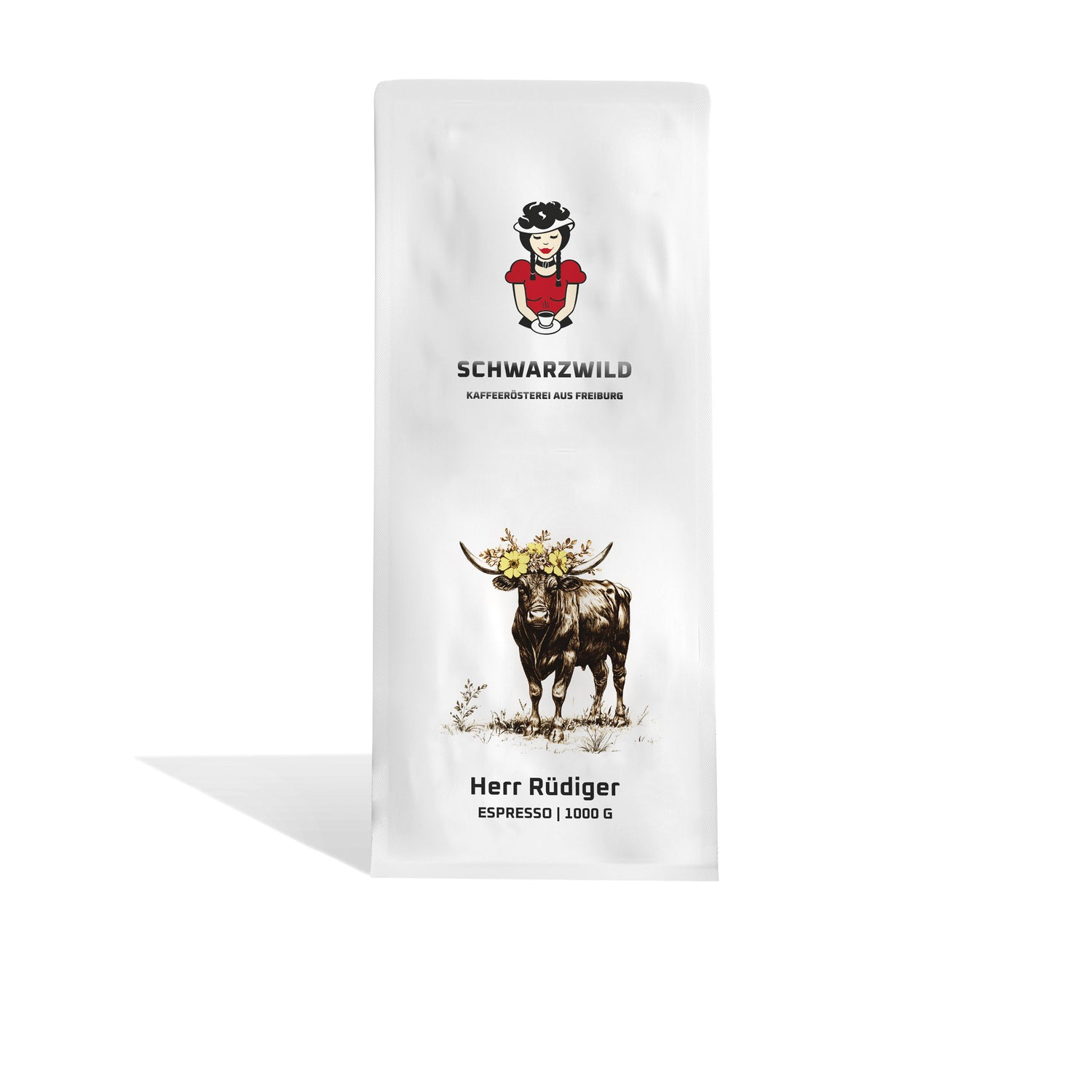 Herr Ruediger Espresso Schwarzwild Kaffeeroesterei Freiburg 1000g